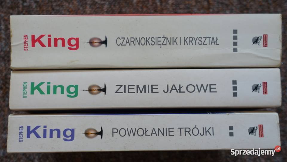 Stephen King Mroczna wieża tomy 234 Proza i poezja Kętrzyn