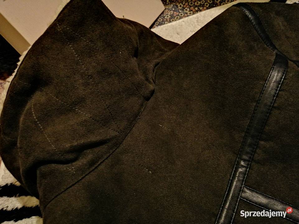 HM ocieplana kurtka biker kożuszek kożuch H&M Leszno
