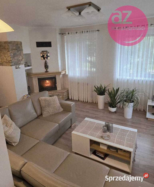 Dom jednorodzinny z garażem i ogrodem Nowy Sącz cegła małopolskie