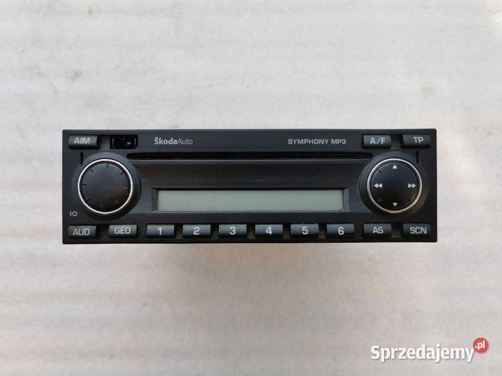 Radio Skoda Symphony CD Skoda Octavia I Superb I osobowe Sprzęt audio fabryczny Wyszków
