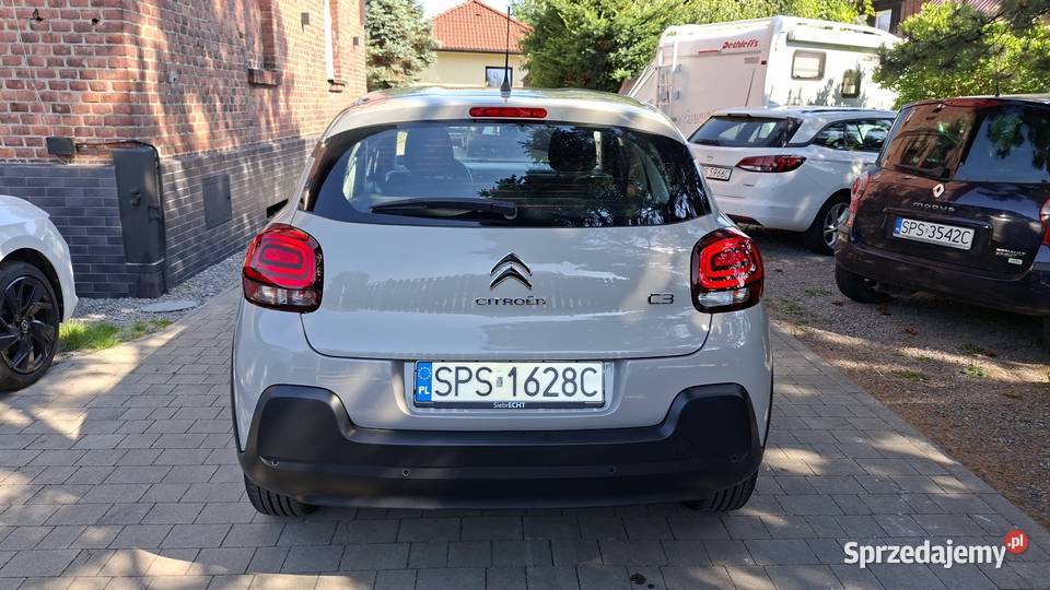 CITROEN C3 YOU 12 2024r przebieg 13 kurtyny powietrzne Goczałkowice-Zdrój
