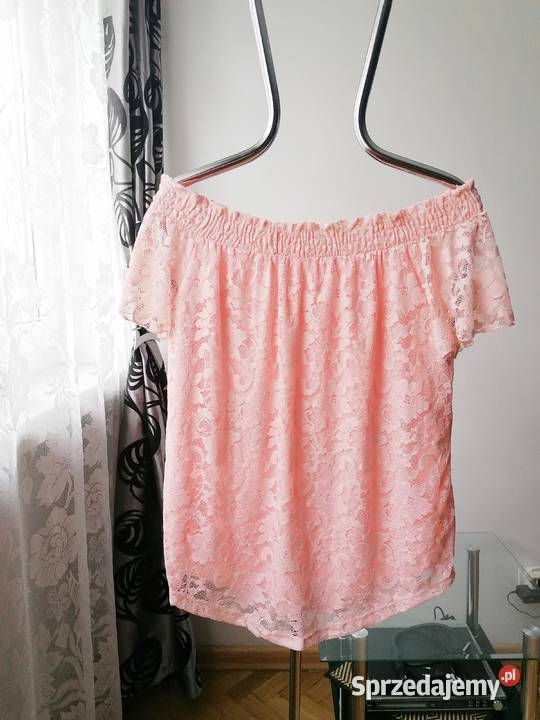 NOWA KORONKOWA BLUZKA HISZPANKA Z GIPURĄ RXXL Łódź