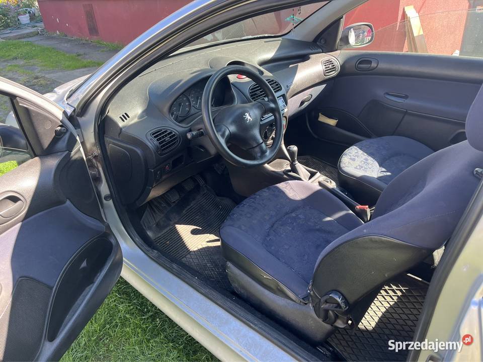 Peugeot 206 11 ważne opłaty Hatchback małopolskie
