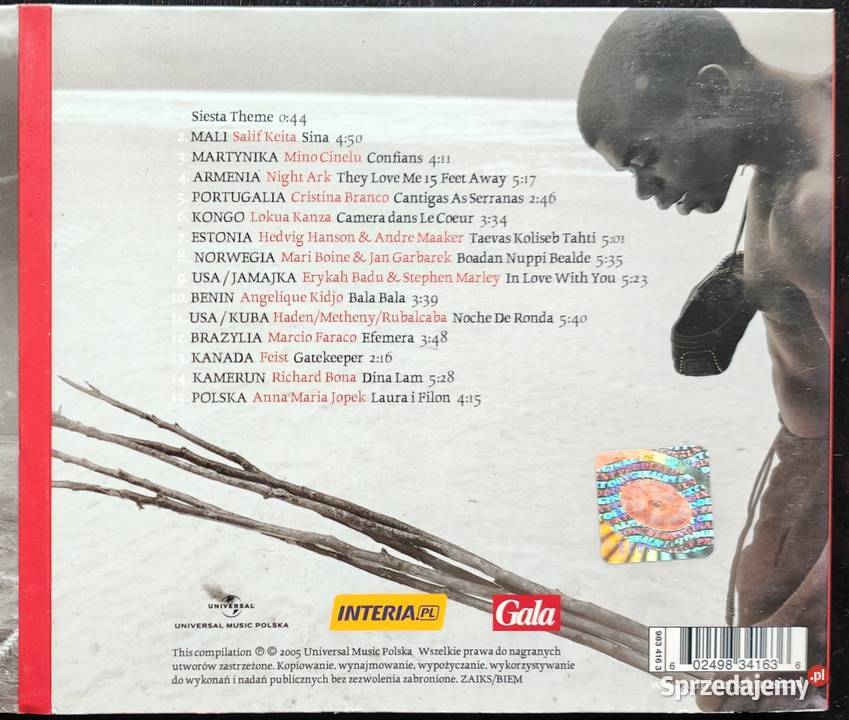 Siesta Muzyka Świata Marcin Kydryński CD 2005 Warszawa sprzedam