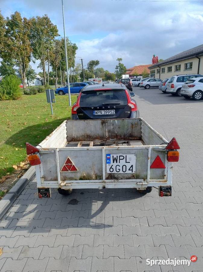 Przyczepka lekka zarejestrowana SAM towarowe Płońsk sprzedam