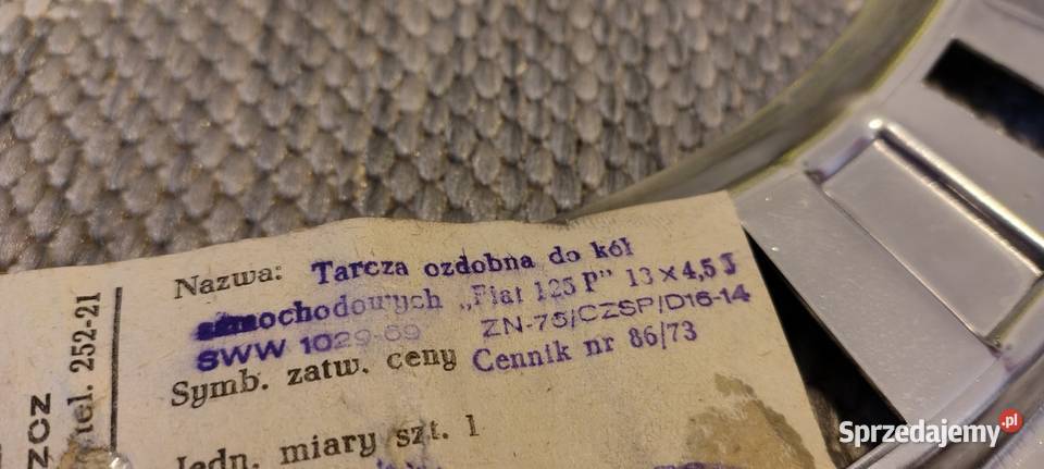 FIAT 125P KLASYK 6873 NOWE SŁONECZKA PRL KOŁPAKI Świdnica