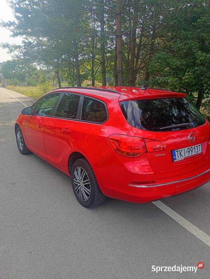 Opel Astra J 14 benzyna turbo świętokrzyskie Piekoszów