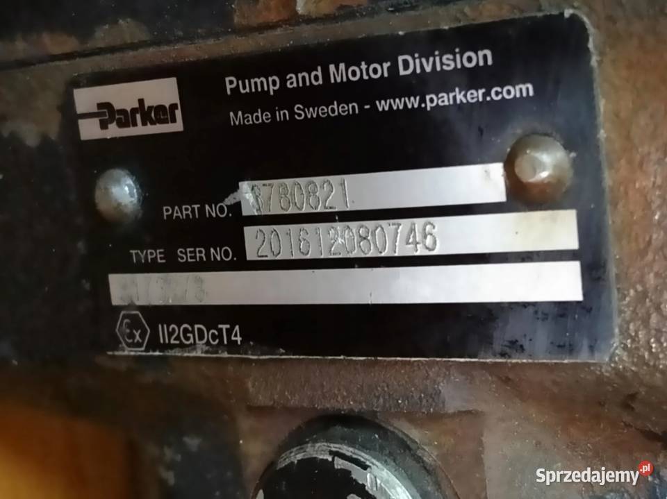 PARKER POMPA HYDRAULICZNA 3780821 lubuskie Kargowa