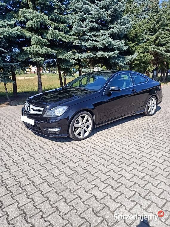 mercedes benz coupe super stan AMG alu18 podgrzewane fotele Konin