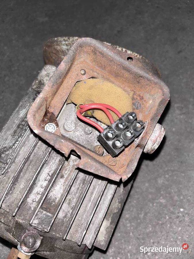 Silnik elektryczny 08 kw 1400 obrotów Śmigiel