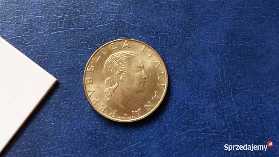 Stare monety 200 lir 1994 Włochy Lesko
