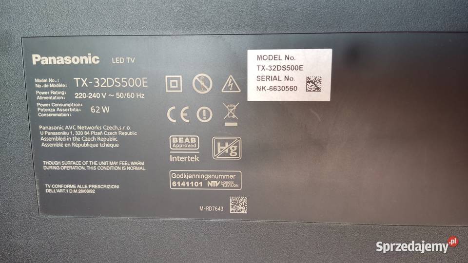 telewizor 32 cale Samsung Panasonic