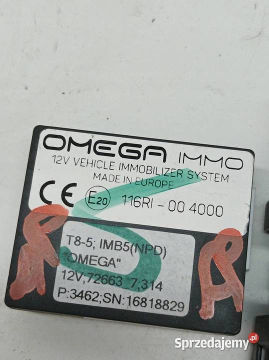 MODUŁ CENTRALKA ALARMU COBRA 4600 116RI004000 Rok produkcji 2015 świętokrzyskie