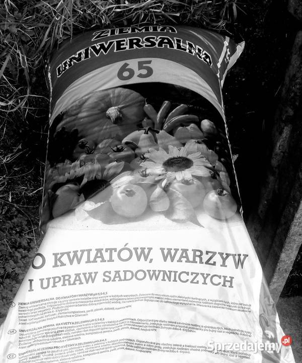 Uniwersalna ziemia torfowa 65L Koziegłowy sprzedam