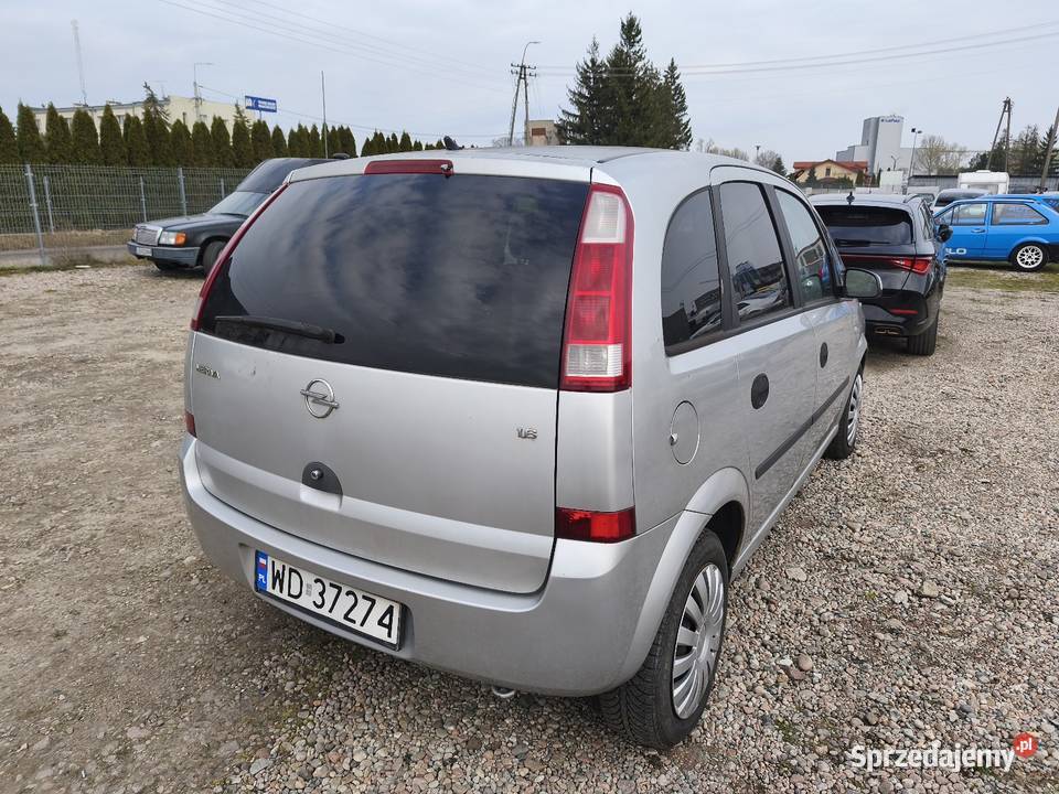 Opel Meriva 16 benzyna 180 przebiegu 1600cm3 Łuków