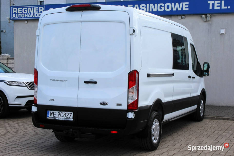 Ford Transit 4x4 SalonPL 6osobowy FV23 Hak 40000km mazowieckie Sokołów