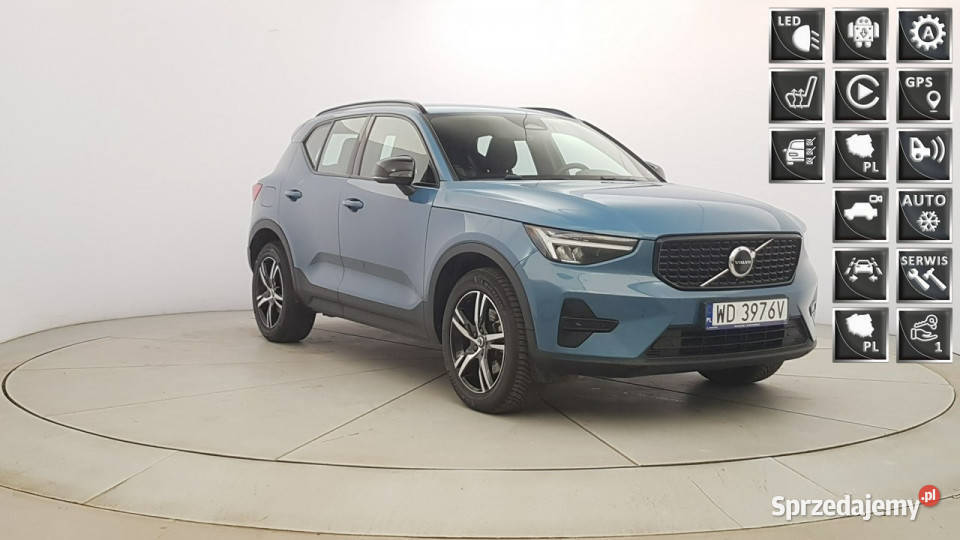 Volvo XC 40 B3 Plus Dark Z polskiego salonu klimatyzacja mazowieckie Warszawa sprzedam