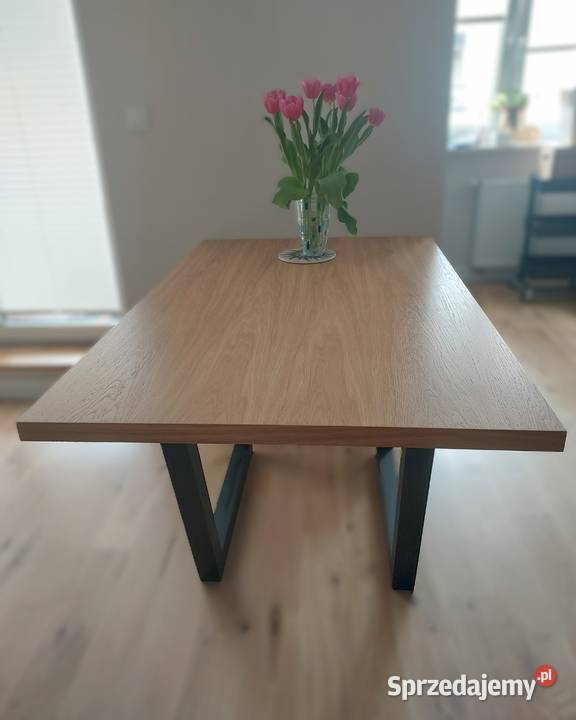 Stół industrialny fornir dębowy mazowieckie Warszawa