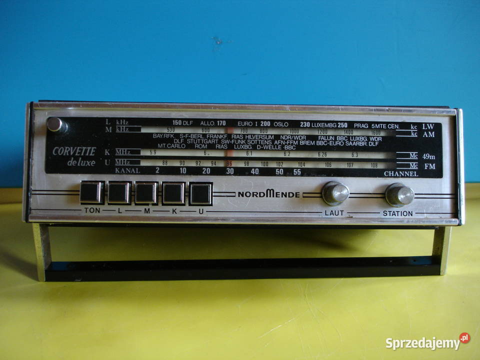 Radio NORDMENDE CORVETTE de luxe Kolekcje Zielona Góra