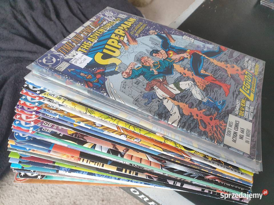 The Adventures Of Superman kolekcja 30 komiksów Amerykańskie pomorskie Gdynia