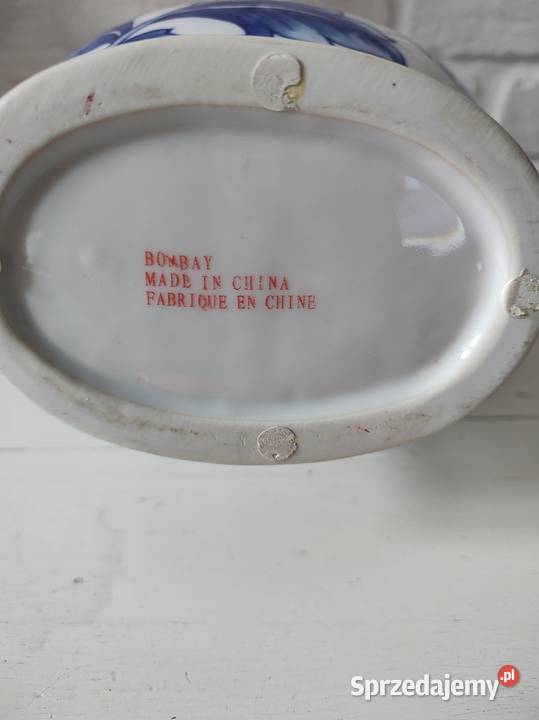 Wazon ceramika porcelana Bombay Legnica