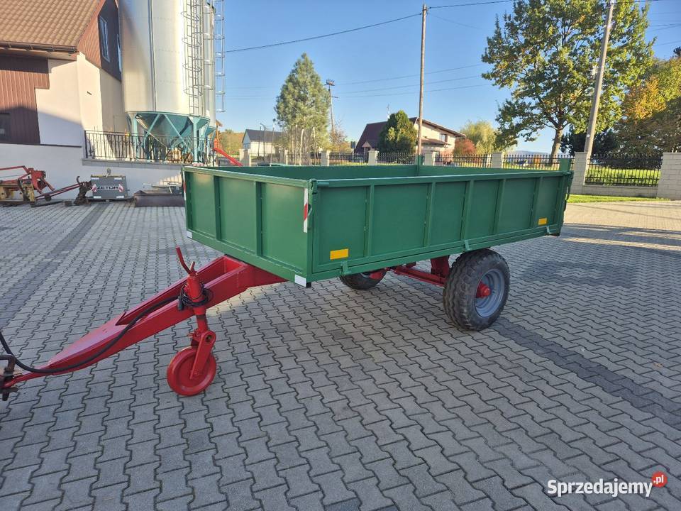 Przyczepa jednoosiowa wywrotka Kowale sprzedam