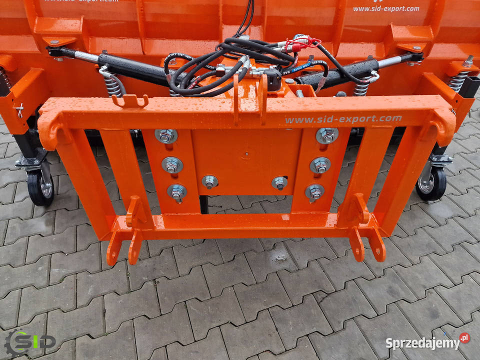 Pług prosty komunalny 22m spych śnieżny nieuszkodzony Wincenta