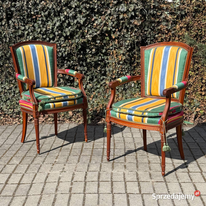 ARTexpert Para Francuskich foteli Ludwik XVI zachodniopomorskie