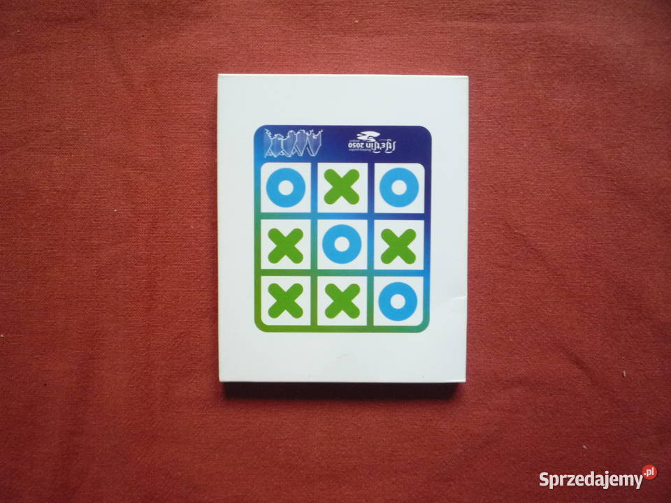 Nowa Gra planszowa Kółko i krzyżyk z Logo