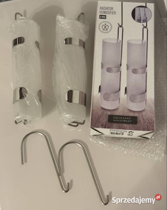 Nawilżacz powietrza na grzejnik szkło stal