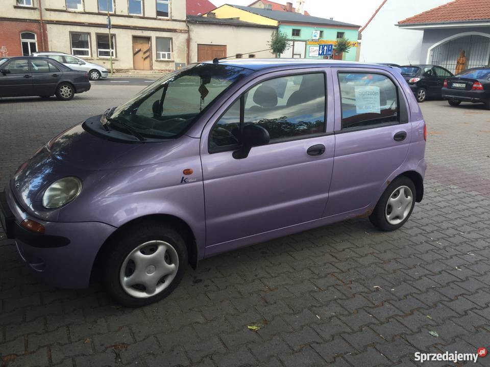 Daewoo matiz белый