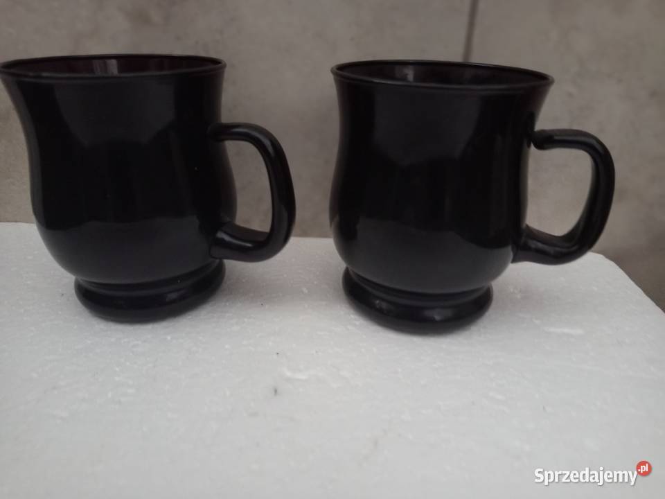 kubki szkło hialitowe pojemność 400 ml vintage Warszawa