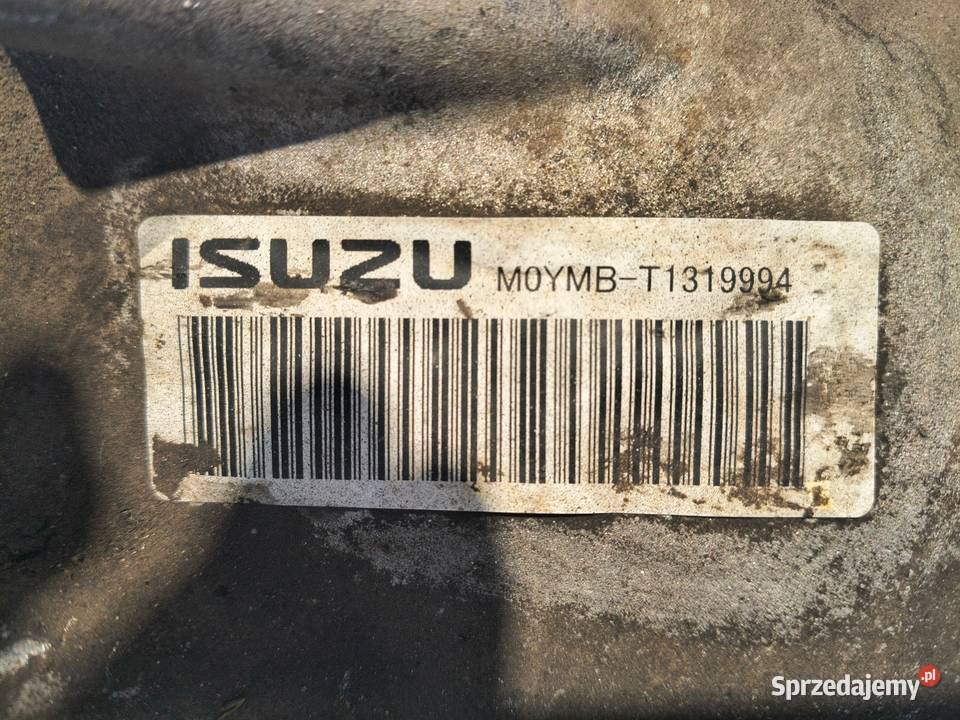 SKRZYNIA BIEGÓW Isuzu Grafter N N35 30 TD Skrzynie biegów manualne Chełm