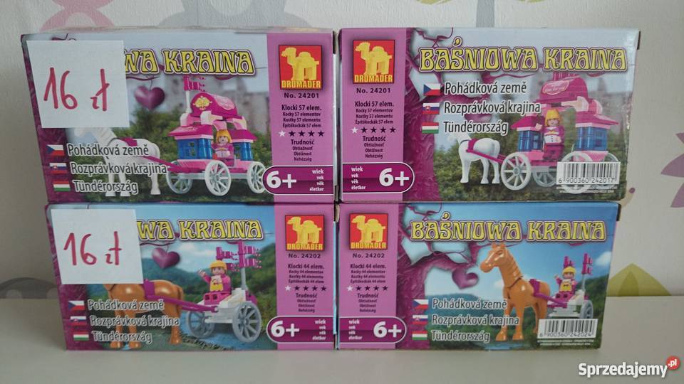 Klocki Dromader 44 57 elemBaśniowa Kraina Nowe mazowieckie Warszawa