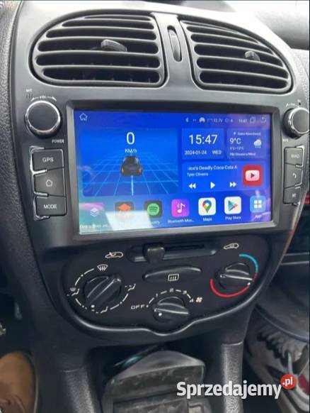 Radio Android 12 Peugeot 206 wifi bluetooth gps Ożarowice
