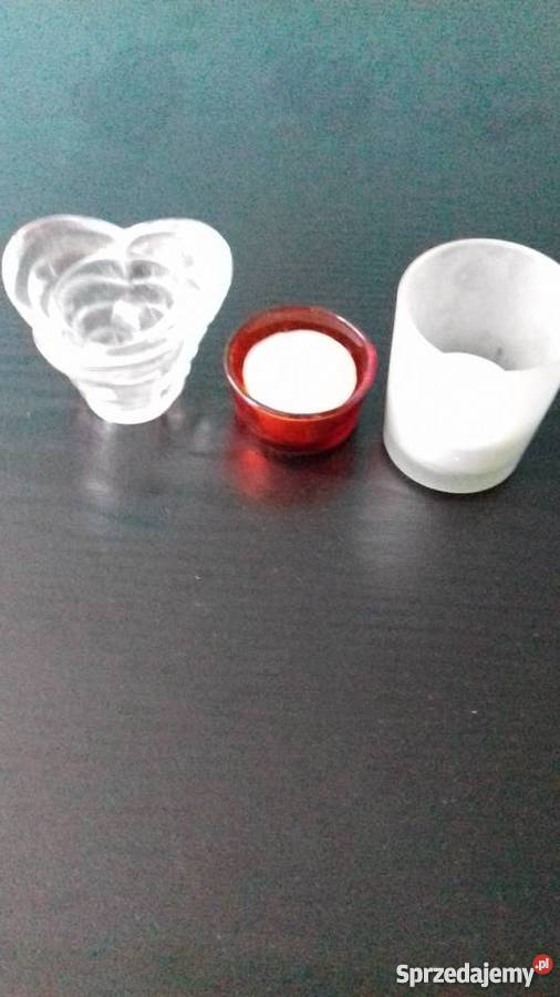 Zestaw świeczników małych warmińsko-mazurskie