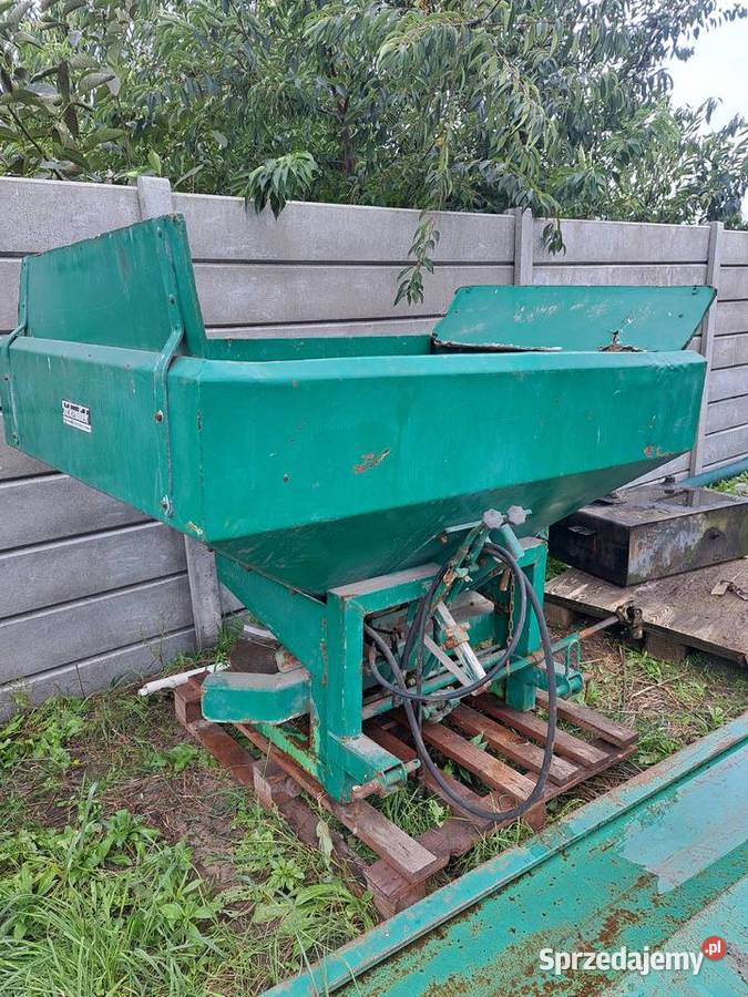 Rozsiewacz nawozu rotina dwa talerze hydraulika wielkopolskie Ostrów Wielkopolski