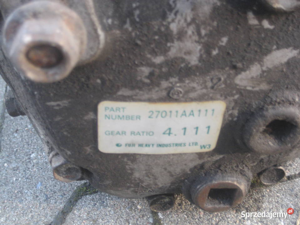 subaru legacy I 9094r 20b ej20 most tył 41 wielkopolskie Rakoniewice