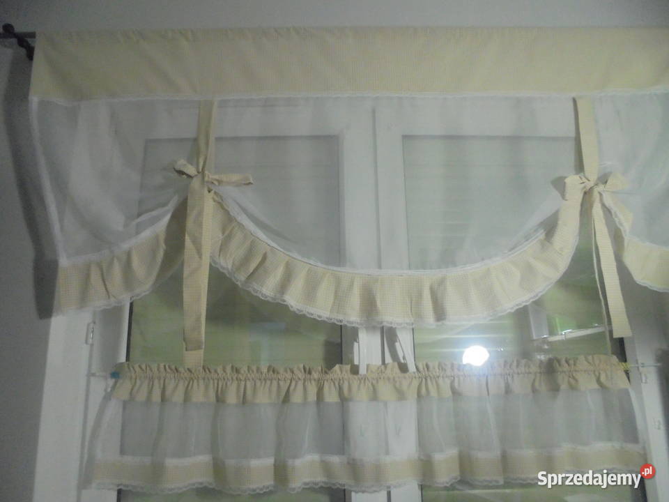 firanki zazdrostki zasłonki lambrekiny rolety Zasłony Włocławek