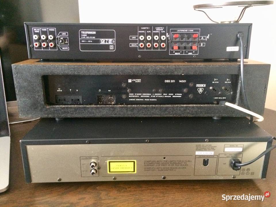 Radio Amator 2 wzmacniacz Telefunken HA 660 CD Rybnik sprzedam