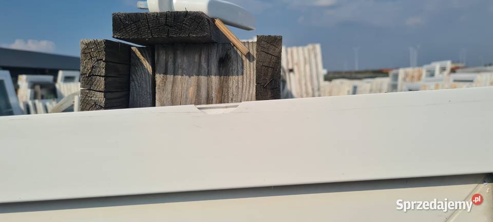 OKNA KacprzaK OKNO PCV 74X160 Używane Plastikowe Okna ścienne Lublin sprzedam