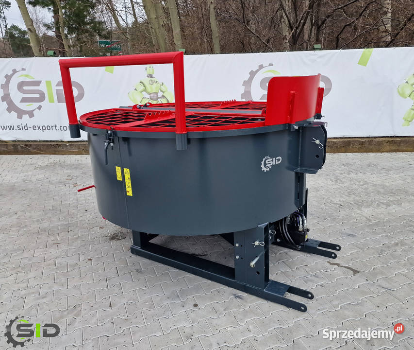 Mieszalnik Betoniarka Bębnowa Ciągnikowa 1800 L Pozostałe Grodziec