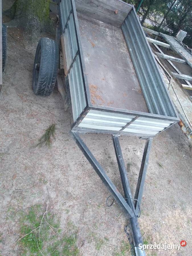 Przyczepka wozek do traktorka ciagniczka Łęczna