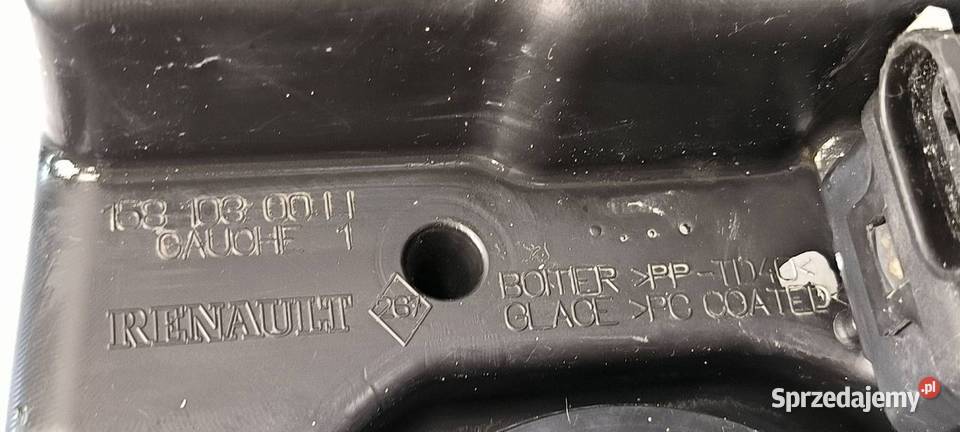 LAMPA LEWA PRZÓD RENAULT MEGANE SCENIC II