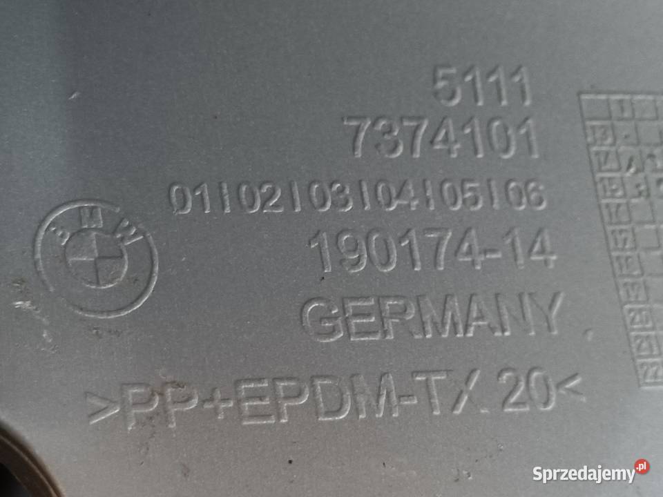 BMW X1 E84 OSŁONA DOKŁADKA SPOJLER ZDERZAKA