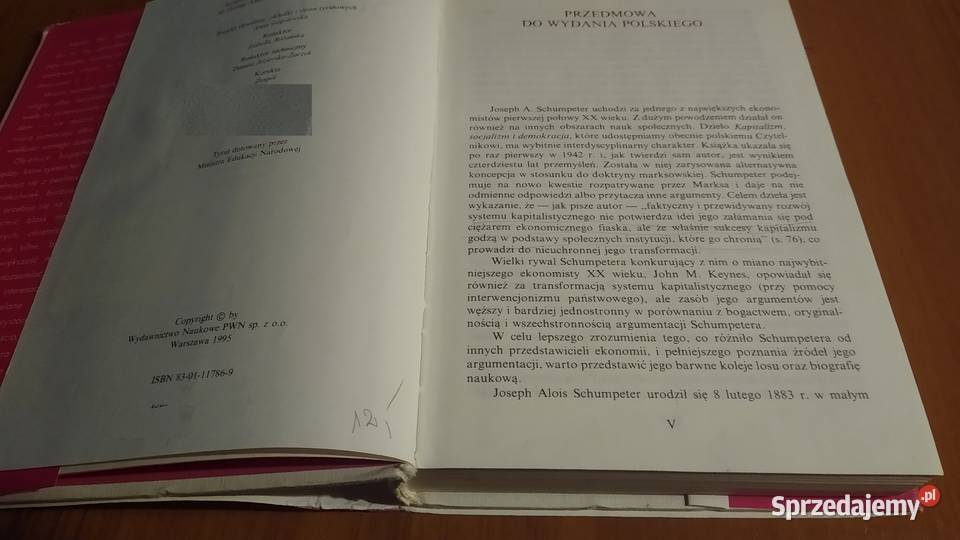 Kapitalizm Socjalizm Demokracja Joseph A Gdańsk