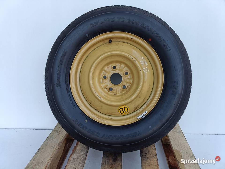 Suzuki Grand Vitara II KOŁO ZAPASOWE Zapas 22570 Średnica 16" Janów sprzedam