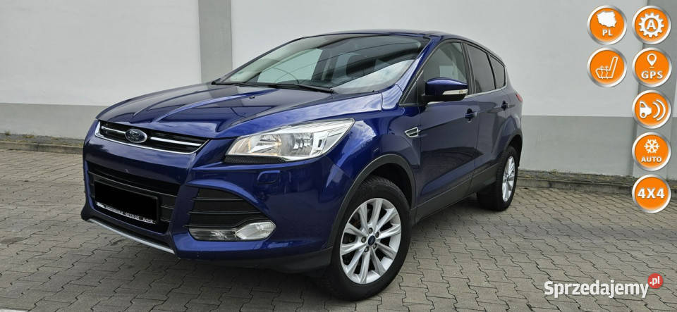 Ford Kuga 4x4 Nawigacja El klapa Orgprzebieg II nieuszkodzony śląskie