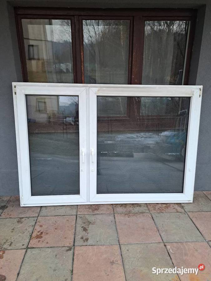 Okno PCV z demontażu