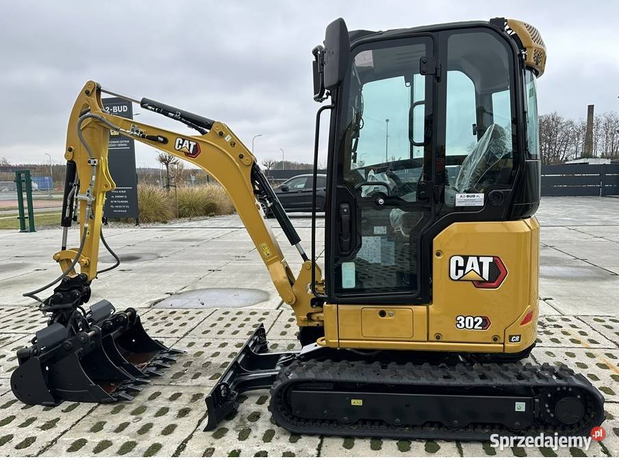 FABRYCZNIE NOWA MINIKOPARKA CATERPILLAR 302 CR Tuliszków